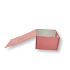 Różowe składane magnetyczne wyśmienite pudełko z podarunkiem kartonowe pudełka z podarunkiem