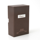 Pokrywka i podstawa Dwuczęściowe luksusowe pudełka na prezenty Brązowy papier z nadrukiem UV z perfumami