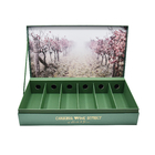 Zielony, dostosowany do potrzeb 6 butelek Kartonowa pudełka z winem