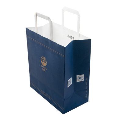kupować Torba prezentowa z uchwytem i nadrukowanym logo do pakowania odzieży i papierowych toreb na zakupy online manufacture