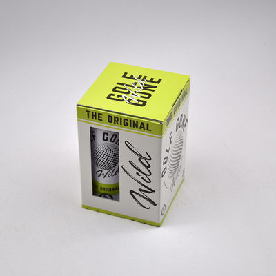 kupować Wysokiej klasy, spersonalizowane pudełko prezentowe na piłki golfowe z nadrukowanym logo, z przezroczystym okienkiem i tekturą z recyklingu do pakowania zgodnego z trendami mody online manufacture