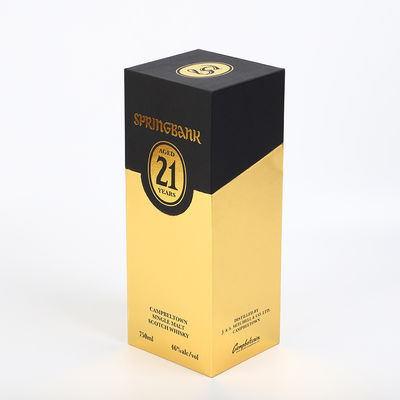 kupować Pudełko upominkowe na butelkę wina z alkoholem, zamykane magnetycznie online manufacture