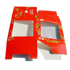 ODM Cake Clear Window Box Opakowanie Składane niestandardowe nadrukowane uchwyty Artpaper PVC