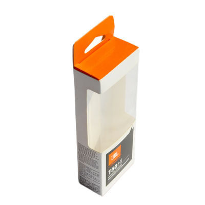 kupować Składane opakowanie z przezroczystym okienkiem Drukowany papier artystyczny Samodzielny wieszak Przezroczyste pudełko do zawieszania okien PCV PVC online manufacture