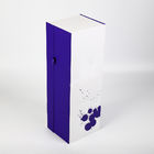 Wkładka EVA Sztywne magnetyczne pudełko na prezent Greyboard Składane pudełko na wino z klapką