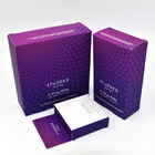Druk offsetowy Pudełka do pakowania kosmetyków Crepack Składane jednoczęściowe, miękkie w dotyku, laminowane pudełko z kolorowymi prezerwatywami