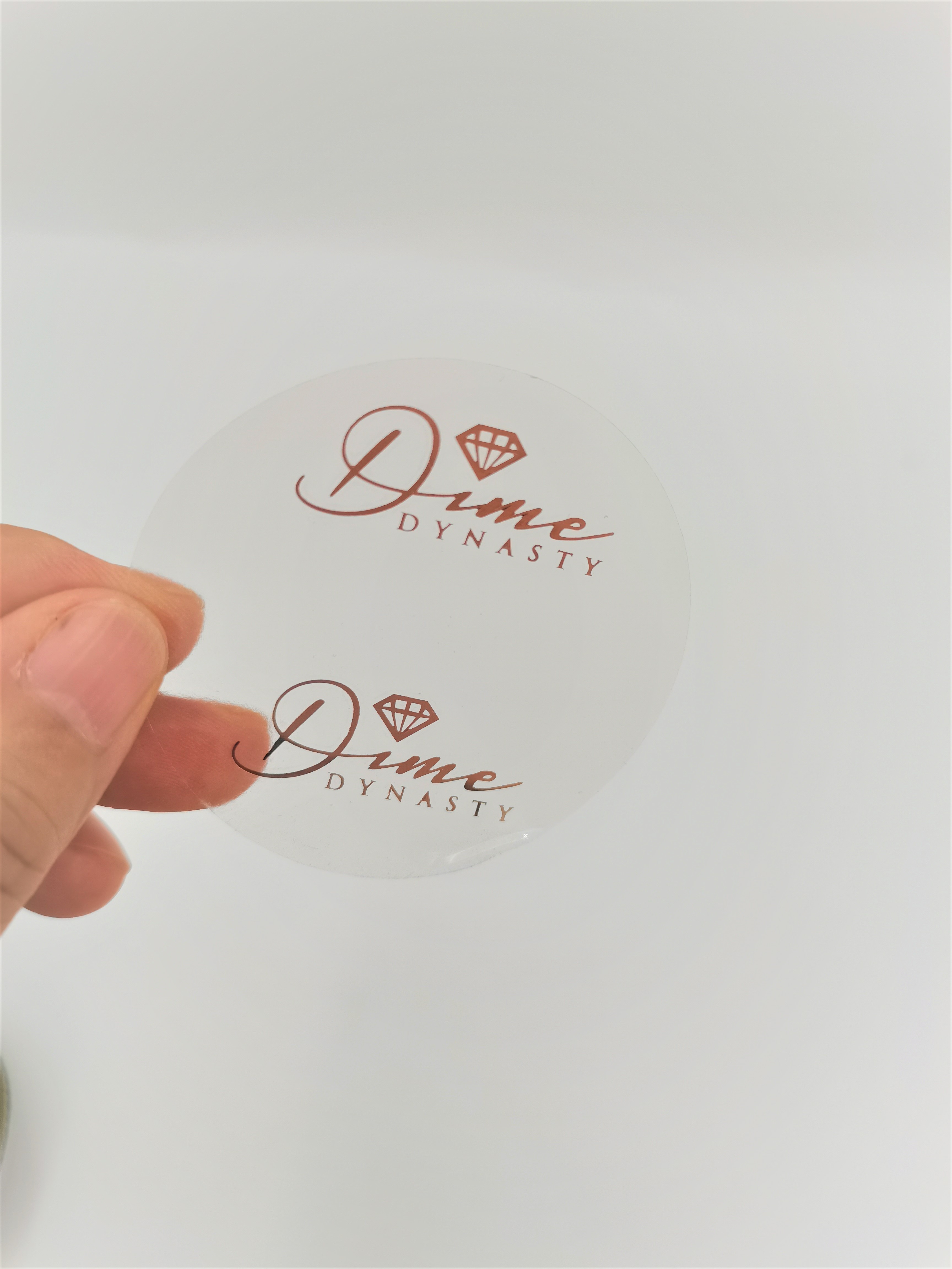 Custom Transparent Stickers
