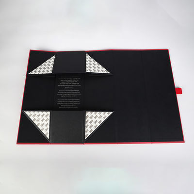 Magnesy Flap Flat Pack Składane pojedyncze pudełko na wino Zamknięcie panelu ISO