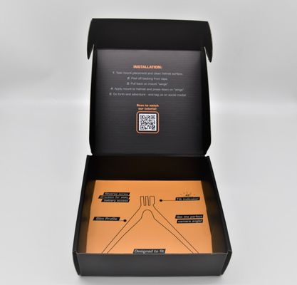 Custom Corrugated Mailer Boxes Cardboard Shipping Collapsible Post