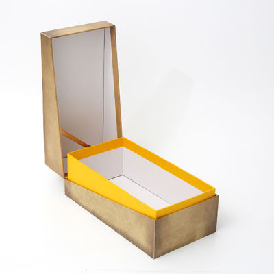 Sztywna tektura Pudełko na butelkę wina Whisky Gin Neck Holder Pudełko do pakowania