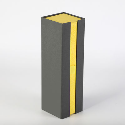 pojedyncze wino Butelka z zamknięciem magnetycznym Pudełko Greyboard Flat Pack Pudełko na butelki z wódką spirytusową i whisky