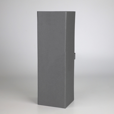 Wysokiej jakości czarny efekt dotyku i dotyku z szufladą z nadrukiem UV wysuwanym pojedynczym pudełkiem do pakowania whisky z szampanem i alkoholem